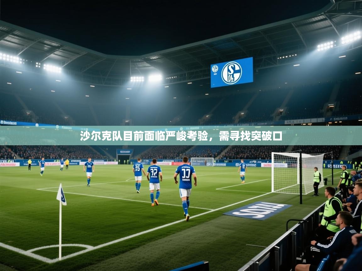 沙尔克队目前面临严峻考验，需寻找突破口